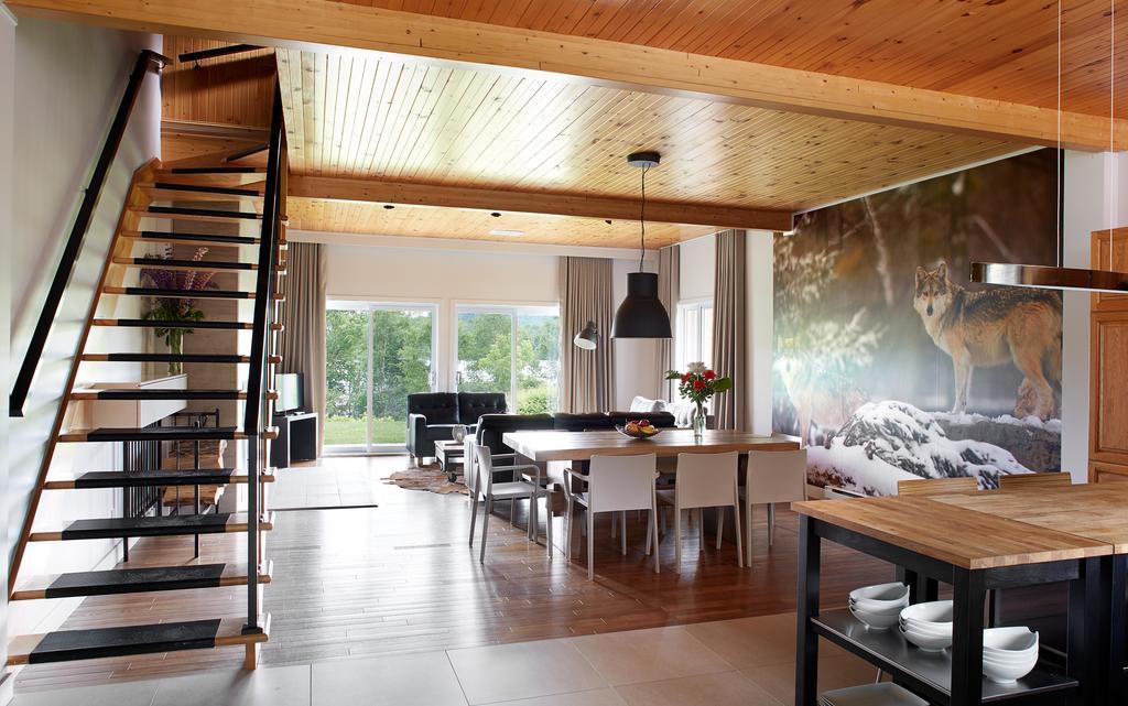Auberge Du Lac-A-L'Eau-Claire Saint-Alexis-des-Monts Ngoại thất bức ảnh