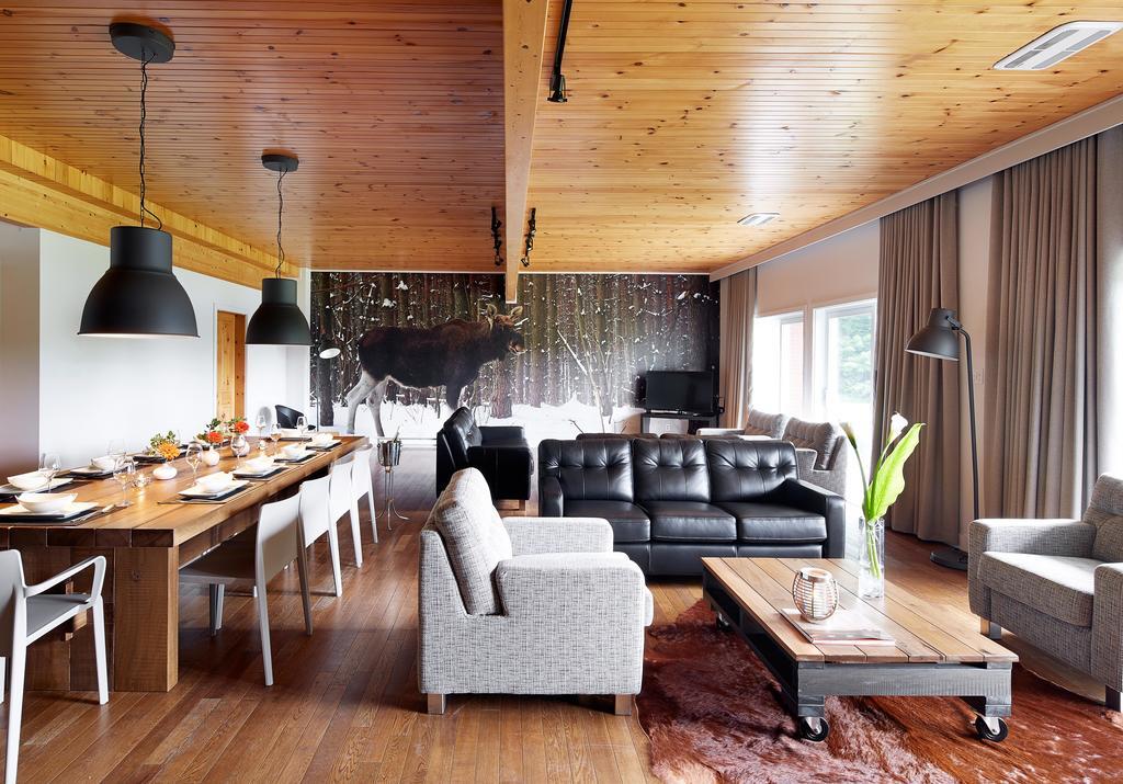 Auberge Du Lac-A-L'Eau-Claire Saint-Alexis-des-Monts Ngoại thất bức ảnh